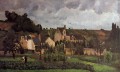 Camille Pissarro Szenerie Ansicht l bei Pontoise 1867 Einsiedelei